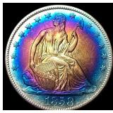 1858-O Silver Half Dollar UNCIRCULATED