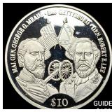 2000 Liberia Silver 10 Dollars