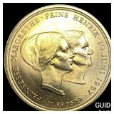 1967 Denmark Silver 10 Kroner