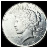 1925-S Silver Peace Dollar CLOSELY  UNCIRCULATED