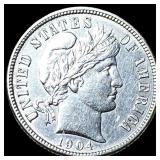 1904-S Silver Barber Dime UNCIRCULATED