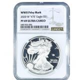2020-W Silver Eagle NGC PF69 Ultra Cameo