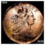 1804 Draped Bust Half Cent UNCIRCULATED