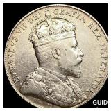 1908 Newfoundland Silver 50 Cents