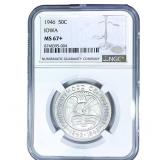 1946 Iowa Half Dollar NGC MS67+