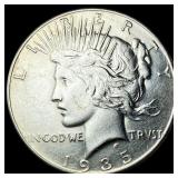 1935 Silver Peace Dollar CLOSELY UNCIRCULATED