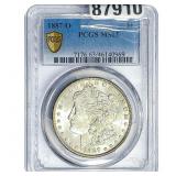 1887-O Morgan Silver Dollar PCGS MS63