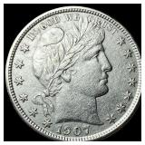 1907-S Silver Half Dollar (Barber) HIGH GRADE