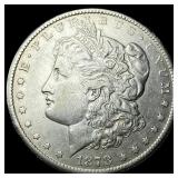 1878 Silver Morgan Dollar NEARLY UNCIRCULATED