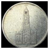 1935A Germany Silver 5 Reichsmark