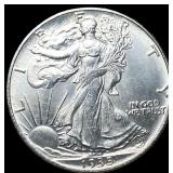 1935-S Silver Walking Liberty Half Dollar  CHOICE