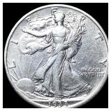 1933-S Silver Walking Liberty Half Dollar  CHOICE
