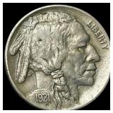 1921 Buffalo Nickel NEARLY UNCIRCULATED