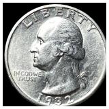 1932-S Silver Washington Quarter UNCIRCULATED