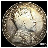 1909 Canada Silver 50 Cents