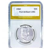 1960 Franklin Half Dollar PGA Brilliant UNC