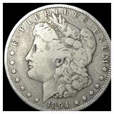 1894-O Silver Morgan Dollar ABOUT  UNCIRCULATED
