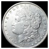 1878 Silver Morgan Dollar CLOSELY  UNCIRCULATED