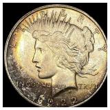 1922-D Silver Peace Dollar CHOICE AU