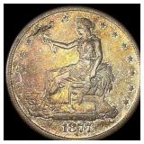 1877-S Silver Trade Dollar CLOSELY  UNCIRCULATED