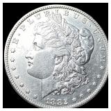 1882-S Silver Morgan Dollar CLOSELY UNCIRCULATED