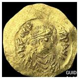 Byzantine Phocas 602-610 AD Gold Tremissis