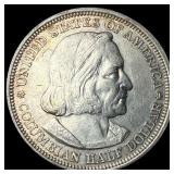 1893 Silver Columbian Expo Half Dollar  CLOSELY U