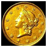 1853 Gold $1 Type 1 CLOSELY UNCIRCULATED