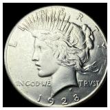 1928 Silver Peace Dollar UNCIRCULATED