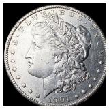 1901-S Silver Morgan Dollar CLOSELY  UNCIRCULATED