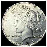 1934-D Silver Peace Dollar UNCIRCULATED
