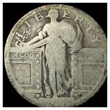 1917-S Type 1 Standing Liberty Quarter NICELY  CI