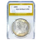 1890 Morgan Silver Dollar PGA Brilliant UNC