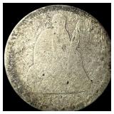 1857 Seated Liberty Dime NICELY CIRCULATED