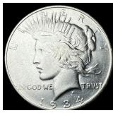 1934-D Silver Peace Dollar CLOSELY  UNCIRCULATED
