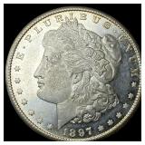 1897-S Silver Morgan Dollar UNCIRCULATED