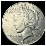 1935-S Silver Peace Dollar CLOSELY  UNCIRCULATED