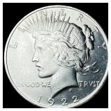 1922 Silver Peace Dollar UNCIRCULATED