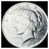 1922 Silver Peace Dollar UNCIRCULATED