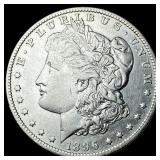 1896-O Silver Morgan Dollar NEARLY UNCIRCULATED