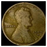 1909-S Lincoln Wheat Cent NICELY CIRCULATED