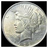 1922 Silver Peace Dollar UNCIRCULATED