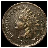 1870 Indian Head Cent LIGHTLY CIRCULATED