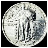 1923-S Silver Standing Liberty Quarter UNCIRCULATE