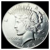 1926 Peace Silver Dollar NEARLY UNCIRCULATED