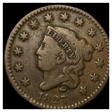 1827 Coronet Head Large Cent LIGHTLY  CIRCULATED