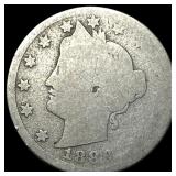 1886 Liberty Head Nickel NICELY CIRCULATED