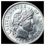 1914 Silver Barber Dime UNCIRCULATED