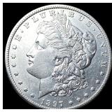 1897-O Silver Morgan Dollar CHOICE AU