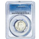 1935-D Washington Silver Quarter PCGS AU53
